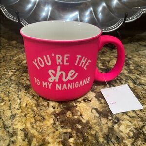 Sunday Morning Ceramics Hot Pink Matte soft touch SHEnanigans mug LAST ONE!